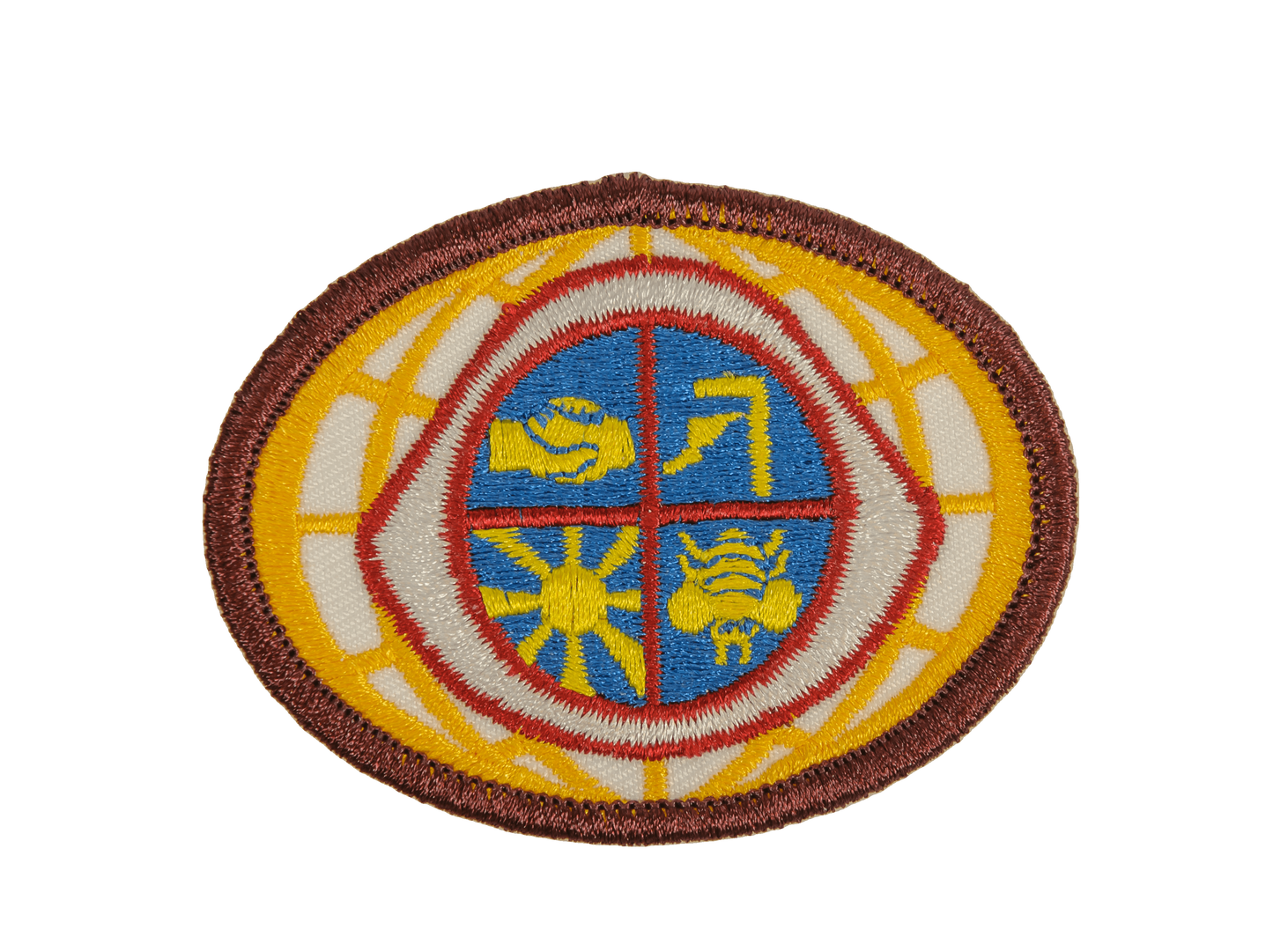 Ovalt småspeidermerke